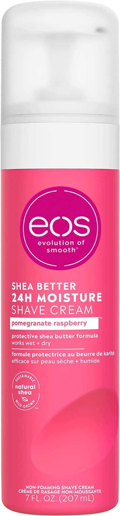 Eos Shea Better Shaving Cream For Women Pomegranate Raspberry Shave Cream Skin Care And