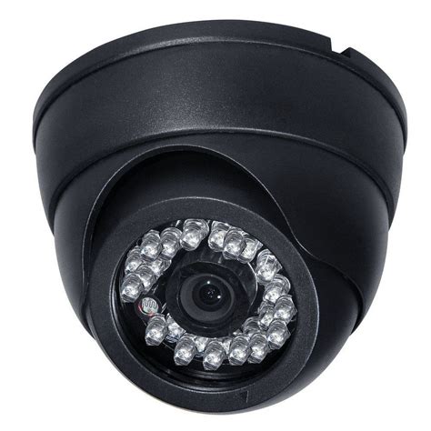 Brand New Black Sony 1000tvl Hd Security Camera 24 Leds Ir Indoor Dome