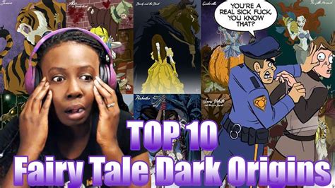 Movie Ideas Top 10 Fairy Tale Dark Origins Reaction Youtube
