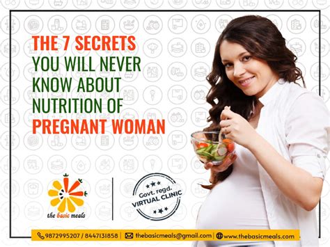 The 7 Secrets Of Nutrition For Pregnant Women The Basic Meals