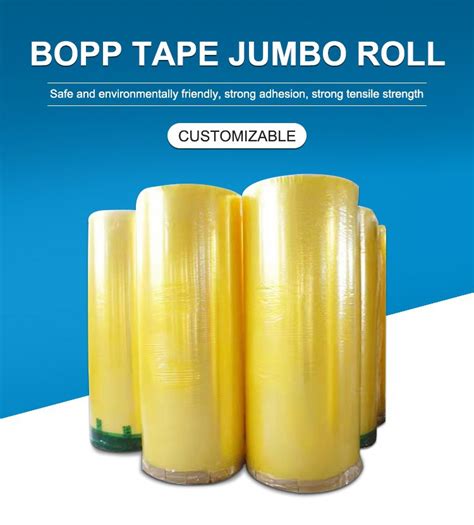 Bopp Tape Jumbo Roll 1280mm And 1620mm Width 4000m Suppliers China