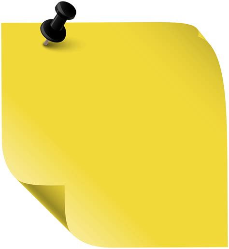 Yellow Sticky Notes Png Download 55156000 Free Transparent