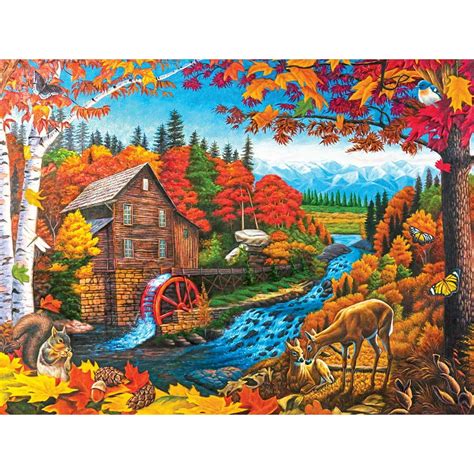 Autumn Mill A 300 Piece Puzzle By Lafayette Puzzle Factory Walmart