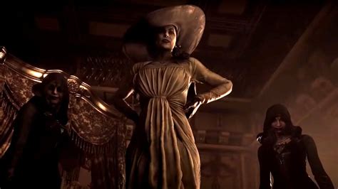 Capcom Confirms Resident Evil Villages Lady Dimitrescu Is Really