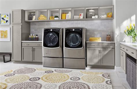 Make Over Your Laundry Room With A Lg Front Load Washer And Dryer This