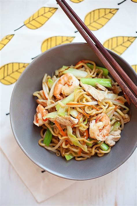 Chow Mein Chinese Noodles Easy Delicious Recipes