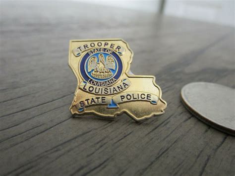 Louisiana State Police Lapel Pin 456j Ebay Police Pin State