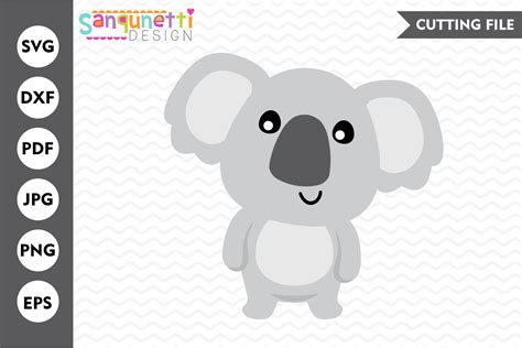 Koala bear SVG, koala cut cut file (296558) | Cut Files | Design Bundles