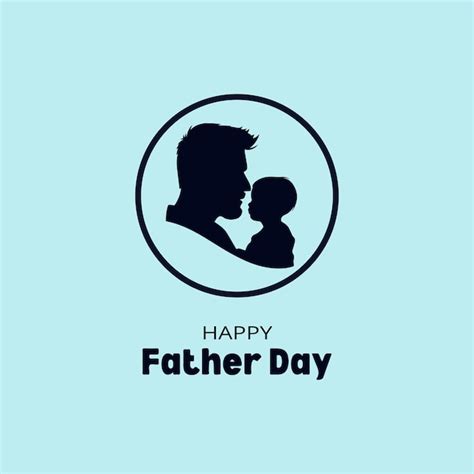 Premium Vector Vector Dad And Son Icon Happy Fathers Day