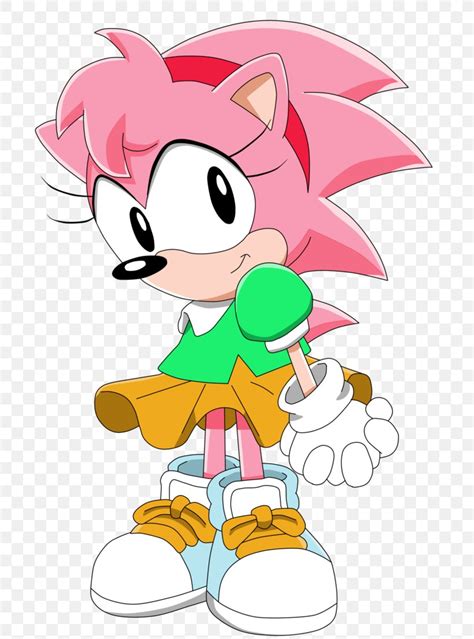 Sonic Cd Amy Rose Sonic Mania Tails Art Png 722x1106px Watercolor