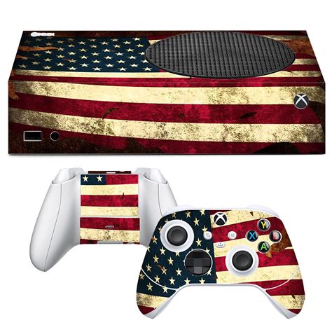 Buy Vintage American Flag Game Skins Designed To Fit Xbox One S Systems