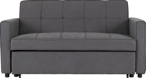 300 308 054 Astoria Sofa Bed Dark Grey Fabric Seconique