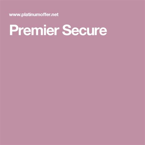 No application fee and flexible repayment options. Premier Secure | Credit card application, God first, Security