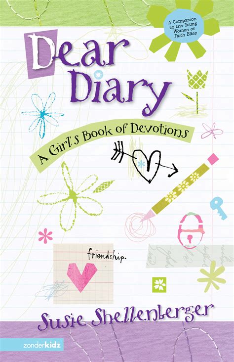 Dear Diary A Girls Book Of Devotions Susie Shellenberger