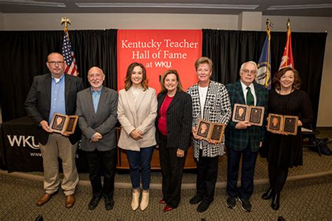 Four Inducted Into Kentucky Teacher Hall Of Fame Western Kentucky