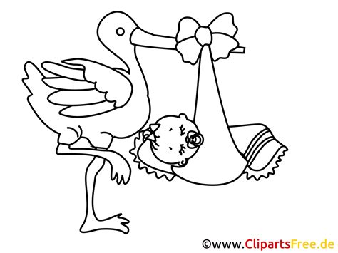 Storch mit baby zum ausdrucken from www.jetztmalen.de. Storch mit Kind gratis Malvorlage | Malvorlagen, Ausmalbilder gratis, Geschenke für schwangere