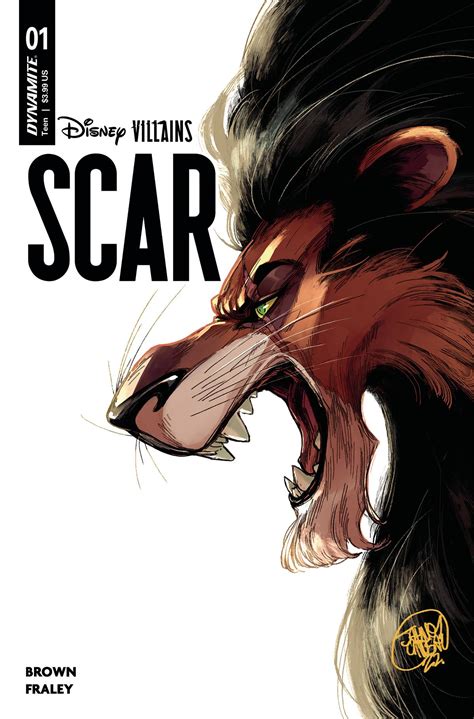 Feb230465 Disney Villains Scar 1 Cvr A Lindsay Previews World