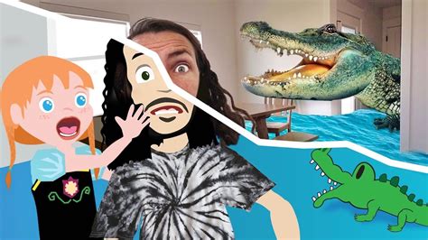 Magic Adley Cartoon Secret Room And Alligators Inside Our House Dont Get