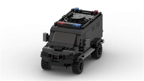 Lego Moc Swat Truck Lenco Bearcat By Gammabricks Rebrickable