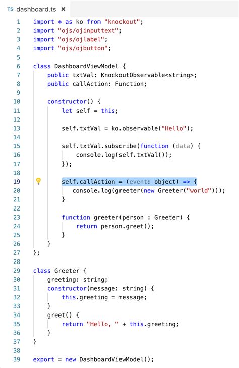 Andrej Baranovskij Blog: TypeScript Example in Oracle JET 6.0.0