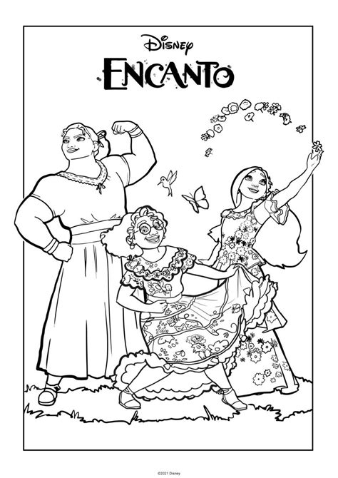 29 Coloring Pages Encanto Bruno Suhaibhasson