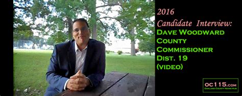 2016 Candidate Interview County Commissioner Dave Woodward Video