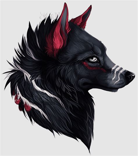 Sokka Red Wolf Black Wolf Avatar The Last Airbender Werewolf Gray