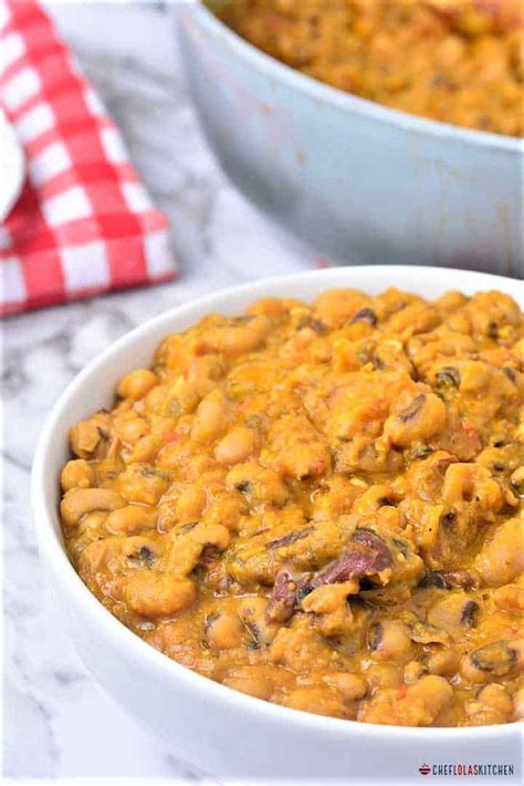 Ewa Riro Stewed Beans Nigerian Recipe Chef Lolas Kitchen