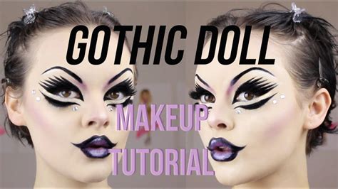 Gothic Doll Makeup Tutorial Youtube