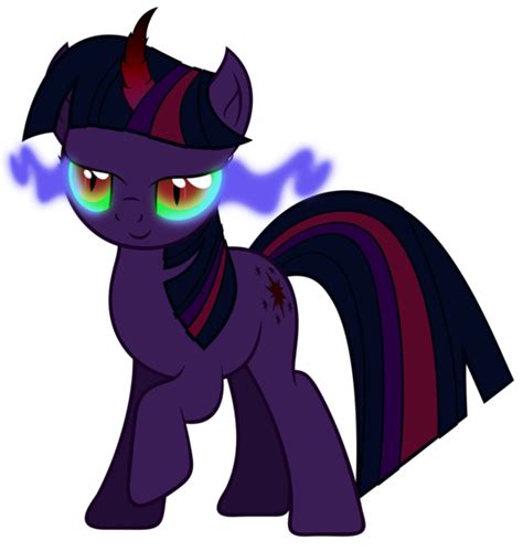 Image Twilight Sparkle Infected By Dark Magic By Artist Tzolkinepng