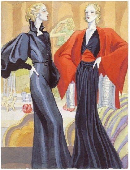 Women Artists🎨 On Twitter Art Deco Gown Art Deco Fashion Fashion