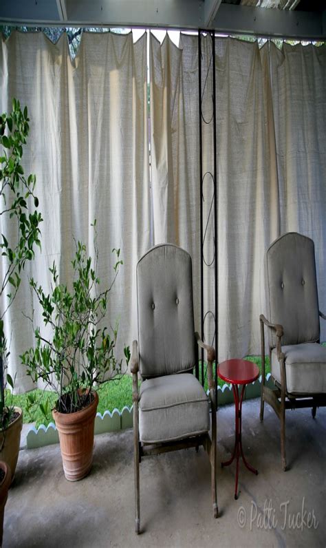 4 fantastic screened patio ideas drop cloth curtains patio curtains outdoor curtains for
