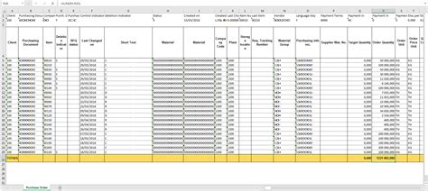 Glossary Template Excel