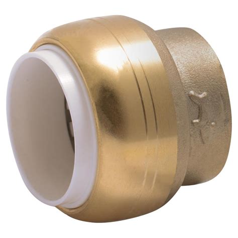Sharkbite 12 In Pvc Ips Brass Push To Connect End Stop Uip514a The