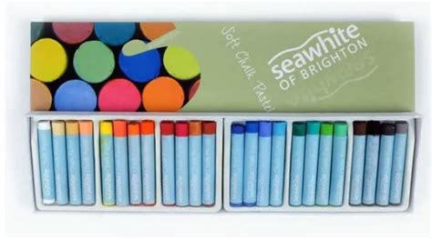 Soft Chalk Pastels Set 24 Mixing Colours The Box