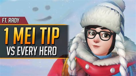 overwatch guide reveals rare tips and tricks to rank up as mei dexerto