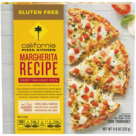 California Pizza Kitchen Gluten Free Crispy Thin Crust Frozen Pizza