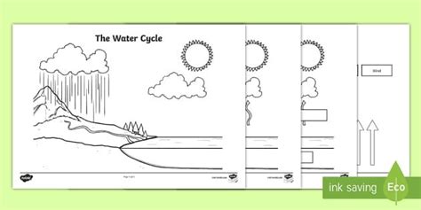 Blank Water Cycle Diagram Water Cycle Diagram Water Cycle Water