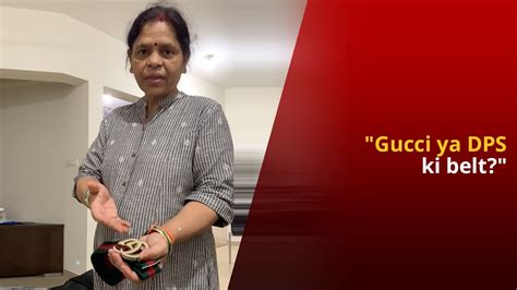 jharkhand mom s reacts to daughter s rs 35k gucci belt india today