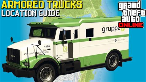 New Armored Trucks Spawn Guide All Security Van Locations Gta 5