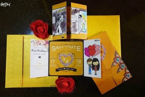 Unique Wedding Card Designs For That Perfect First Impression