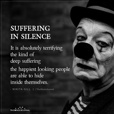 Suffering In Silence Quotes Shortquotescc