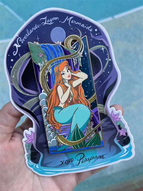 Neverland Mermaid Fantasy Pin Etsy