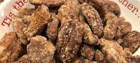 Cinnamon Glazed Pecans Recipe In 2020 Glazed Pecans Pecan Food