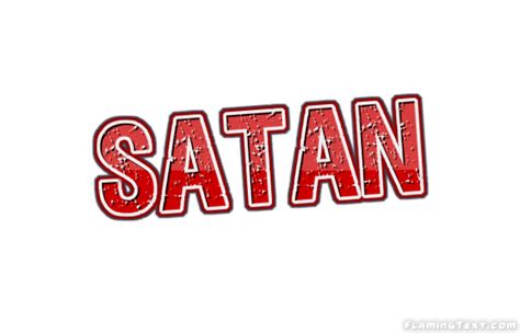 Satan Лого Бесплатный инструмент для дизайна имени от Flaming Text