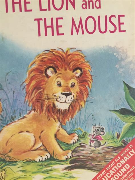 The Lion And The Mouse Childrens Book Lion And The Mouse Kids Story
