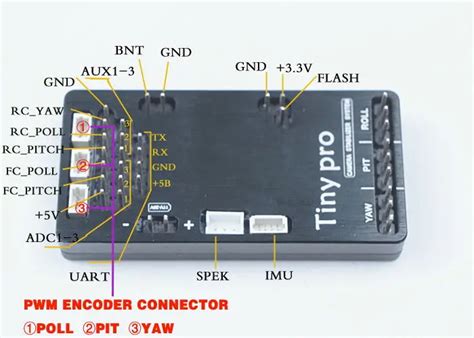 Tinypro 3 Axis Gimbal Controller Bgc 32bit Mini Bgc Alexmos Basecam