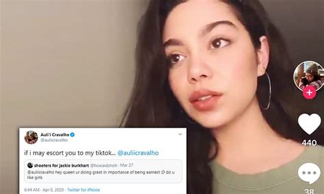 Moana Star Auli I Cravalho Comes Out As Bisexual Through An Innovative Tiktok Video Daily Mail