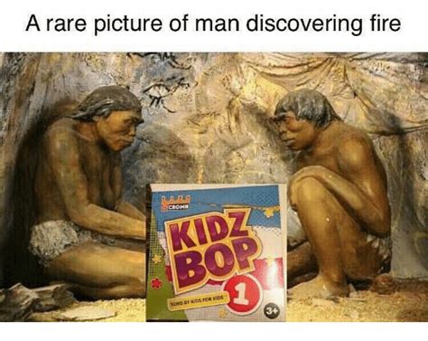 A Rare Picture Of Man Discovering Fire Sung By Kds Kids
