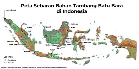 Potensi Dan Peta Sebaran Bahan Tambang Di Indonesia